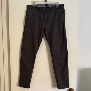 J. Crew Men's Dark Gray Chinos